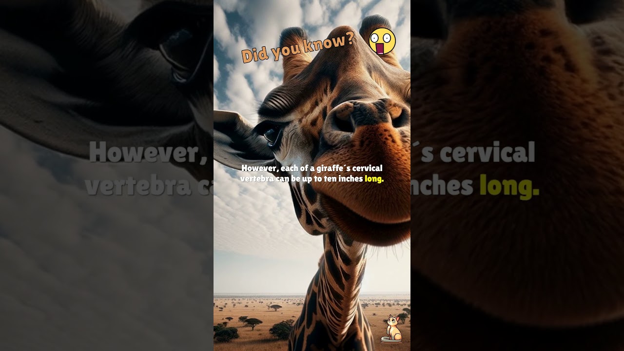 The Giraffe - Amazing long neck #curiosity #giraffe #long #neck