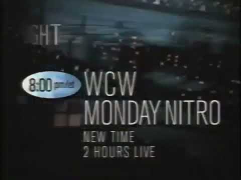 Commercial - WCW Monday Nitro - Tonight at 8 on TNT (1996)
