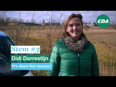 Didi Dorrestijn, Renswoude CDA Provincie Utrecht # 3