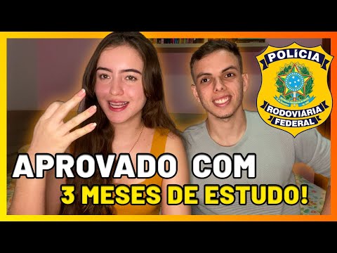APROVADO NA PRF 2021 com 3 MESES DE ESTUDO
