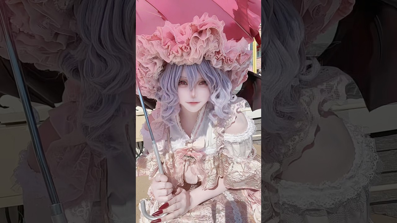 🦇💗#東方project #レミリアスカーレット #cosplay #コスプレ #remiriaScarlet #touhou #cosplayer #Lolita #動く羽