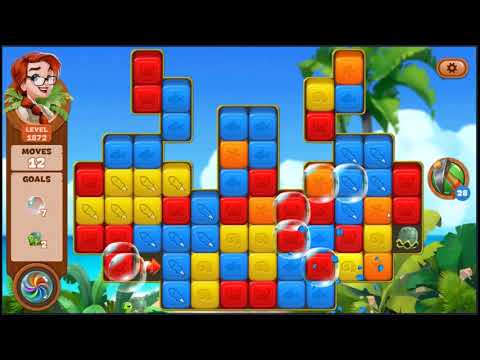 Lost Island Blast Adventure Level 1872 - NO BOOSTERS 🏝️ | SKILLGAMING ✔️