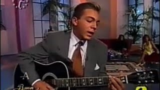 CRISTIAN CASTRO canta &quot;Miénteme&quot; [Víctor Yturbe] durante programa italiano (1991)