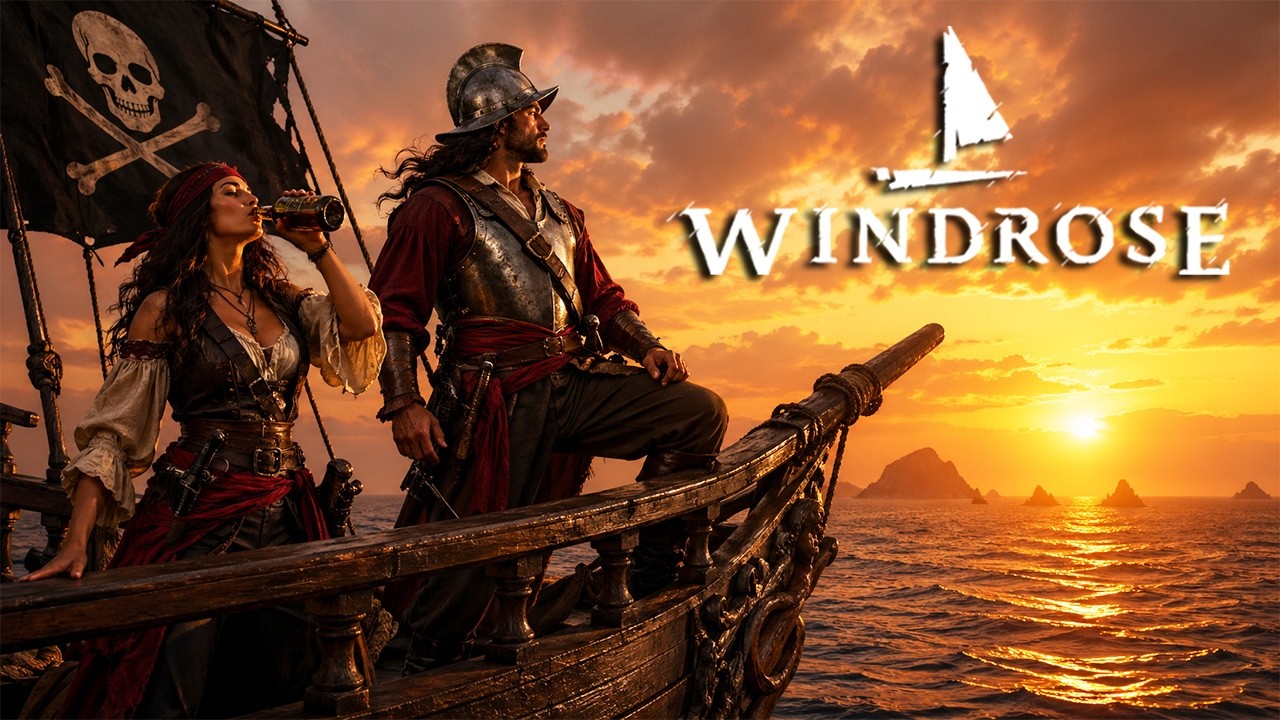 I Can't Get Enough of This Open World Pirate Survival Game - Windrose Multiplayer