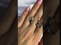 Серебряные серьги с топазом Лондон Блю 1.76ct