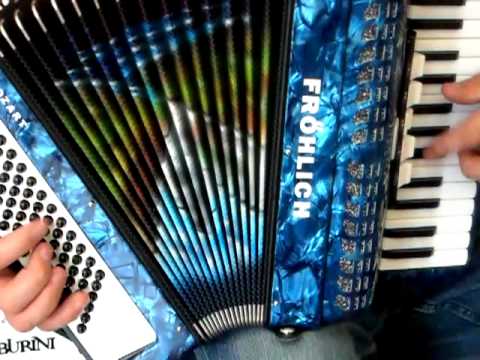Akkordeon Fröhlich Mozart/Weltmeister Juwel Video Klangprobe
