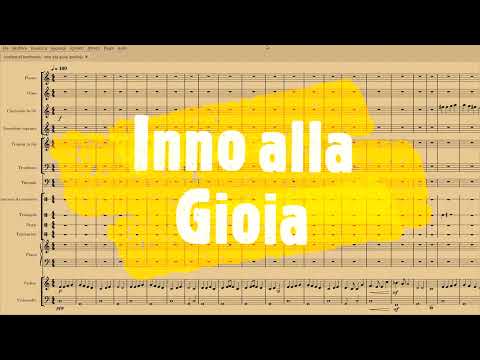 Beethoven: Inno alla Gioia (partitura gratis per orchestra scolastica)