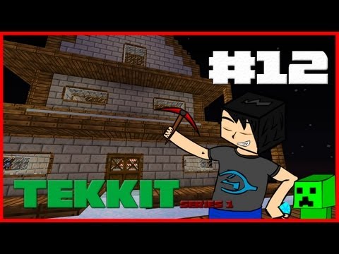 MiningWithBish Plays Tekkit Part 12 - Red-power Wire & Electrical Furnace