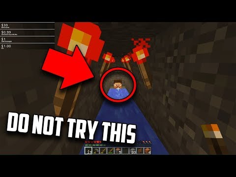 Why is there a Redstone Tunnel under this Minecraft Village? (Scary Minecraft Video)