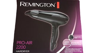 REMINGTON PRO-AIR 2200 REVIEW
