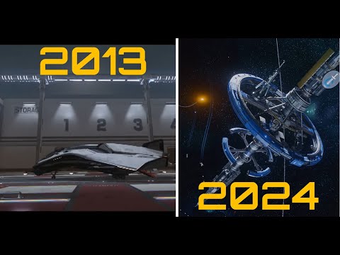 Evolution of Star Citizen Alpha Release Trailers 2013 - 2024 #starcitizenalpha  #starcitizenships
