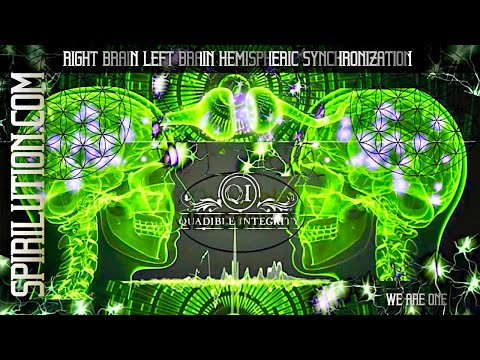 ★Left Brain/Right Brain Hemispheric Synchronization Formula★(Binaural Beats Healing Frequency Music)