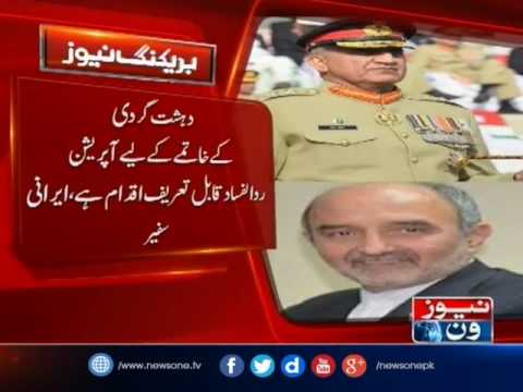 Iranian ambassador meets COAS Qamar Bajwa