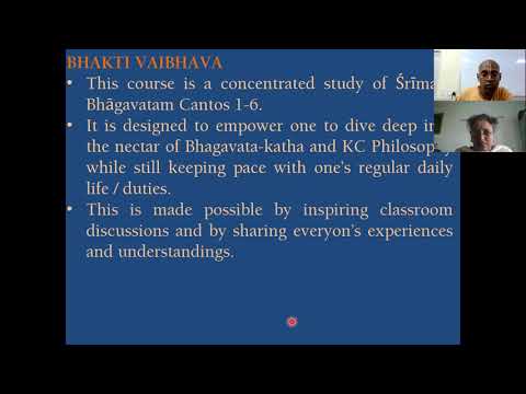 Bhakti Vaibhav Introduction and SB 1.1.1