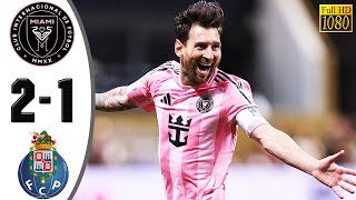 Download lagu Inter Miami vs Porto 2-1 Highlights & All Goals 2025 🔥 Messi Goal mp3