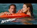 MITCH RUSHES INTO THE WATER To Help Fellow Lifeguard Alex Rescue A Man Choking Baywatch Remastered
