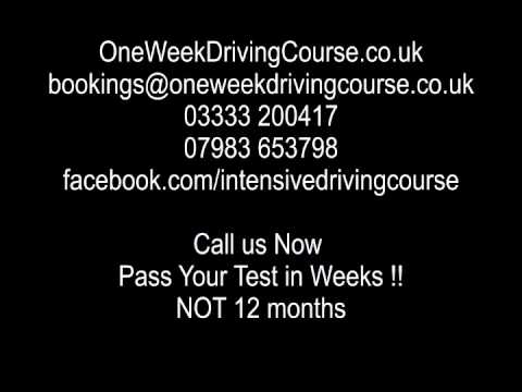 Intensive Driving Courses Birmingham