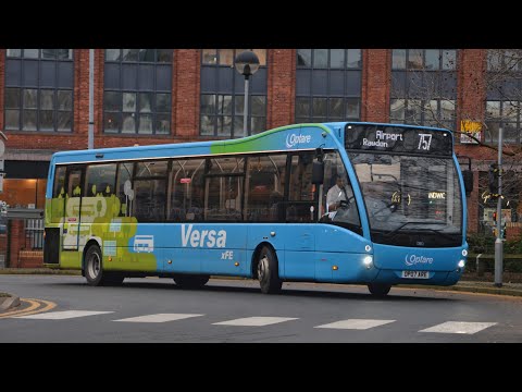 Optare Versa XFE Demonstrator OP07 ARE / YJ68 FXY on loan to Yorkshire Tiger
