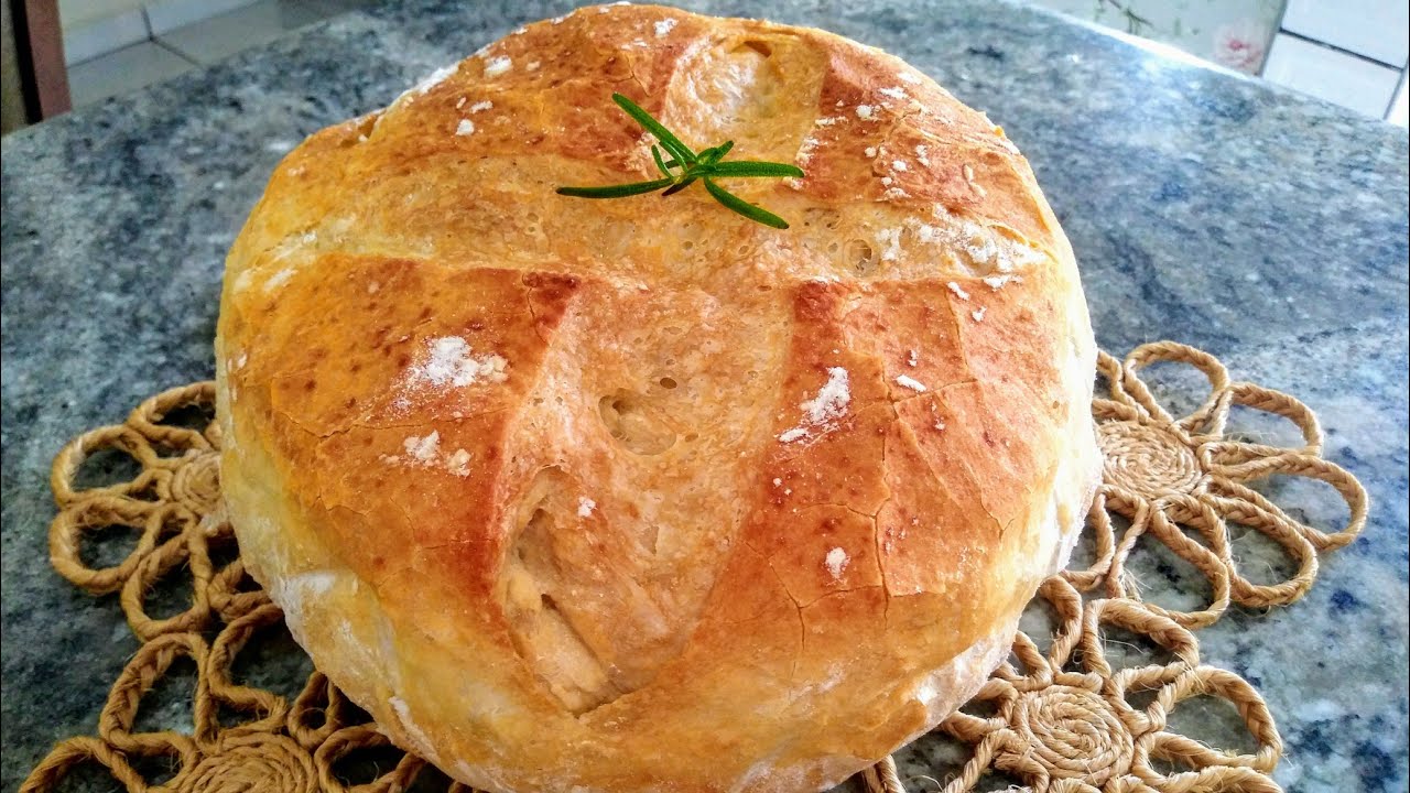 PÃO ITALIANO CASEIRO CROCANTE SABOROSO E ECONÔMICO