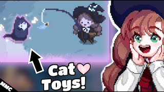 Cat toys for the kitties!! - Little Witch in the Woods Full Release