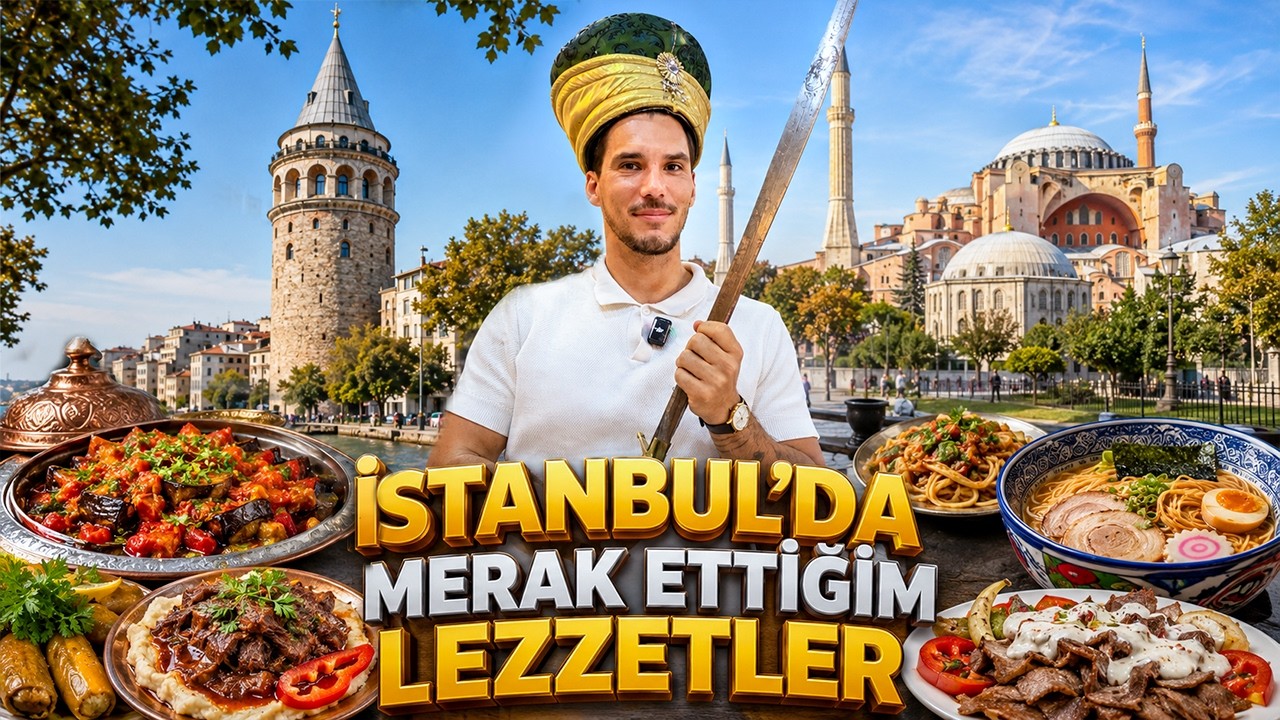 İSTANBUL'DA MERAK ETTİĞİM MEKANLARA GİTTİM
