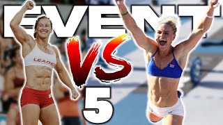 Womens Event 5 Tia Clair Toomey Vs Katrin Davidsdottir - 2020 CrossFit Games