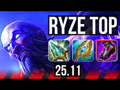 RYZE vs MORDEKAISER (TOP) | 7/1/5 | KR Master | 25.11