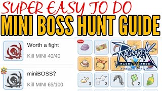 The best Mini Boss hunt guide in Ragnarok M Eternal love