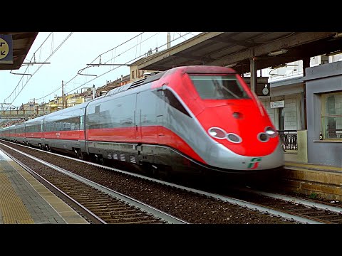 Frecciarossa Frecciargento Trenitalia ferrovia Adriatica Giugno '20 \ Fast Trains Adriatic Railway