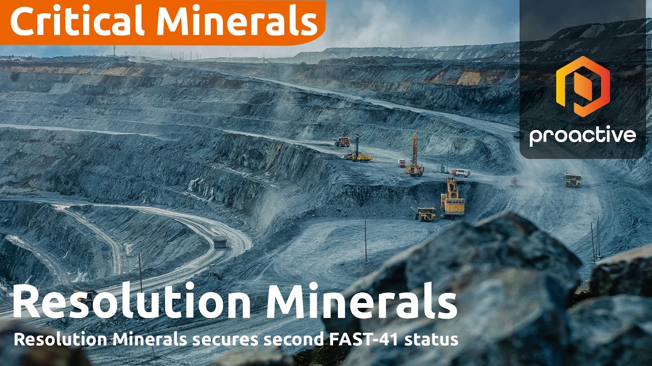 FAST-41 Backs Resolution Minerals’ Golden Gate