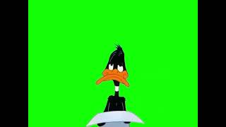 Daffy Duck "well, I guess I'm the goat" green screen
