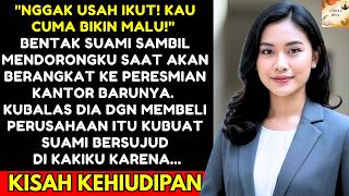 Download lagu 'DON'T JOIN! YOU'RE JUST EMBARRASSING ME' 30 MINUTES LATER THE WIFE WHO WAS CONSIDERED TRASH WAS ... mp3