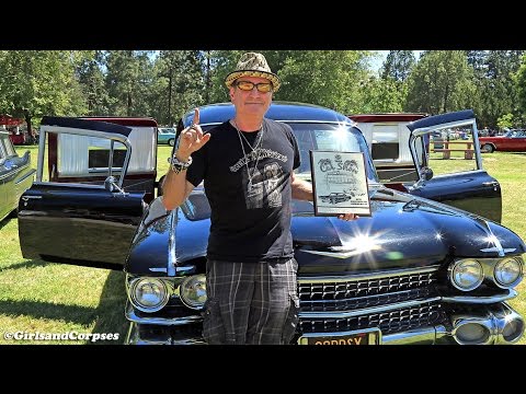 Corpsy's '59 Cadi Hearse wins at GM CAR SHOW! See tons of restored vintage cars!!