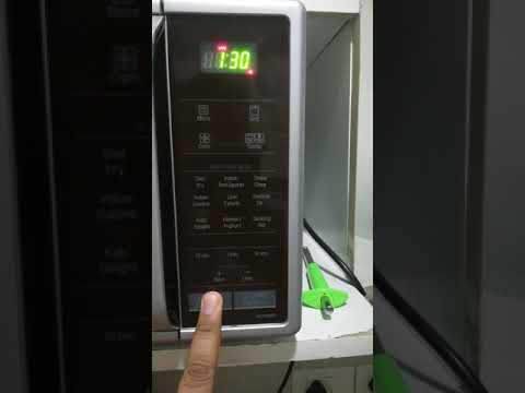 start stop is not working for lg microwave
