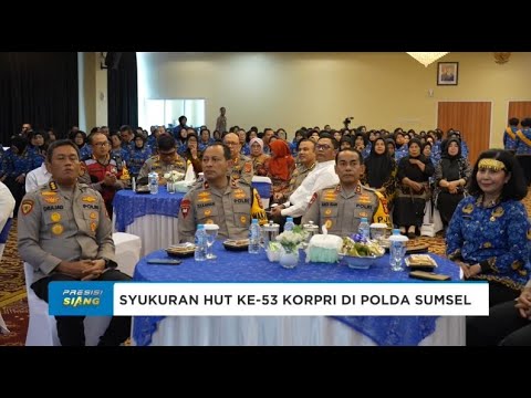 SYUKURAN HUT KE-53 KORPRI TAHUN 2024 DI POLDA SUMSEL