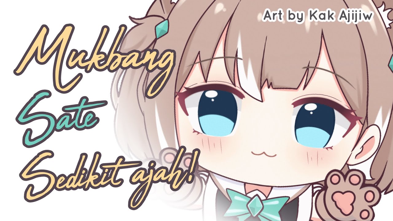 #CeciLapar makan sate ayam sedkit ajah