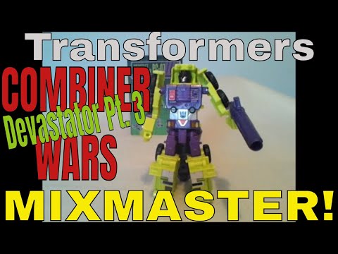 Transformers Combiner Wars Constructicon Mixmaster with Custom paint - GotBot True Review NUMBER 17