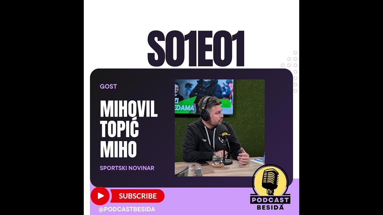 Mihovil Topić - Miho: “Moj početak” | Podcast Besida #1