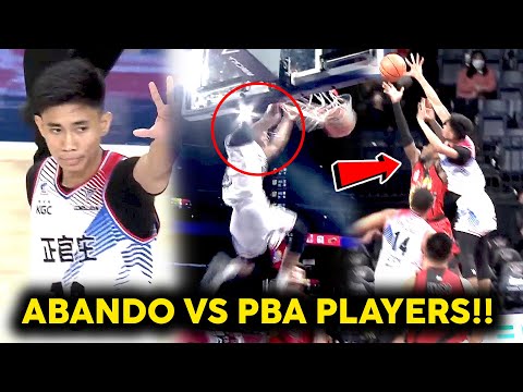 Ni LOCK-DOWN ni Rhenz Abando si Perez, hindi umubra ang PBA mapipikon pa kay Abando!