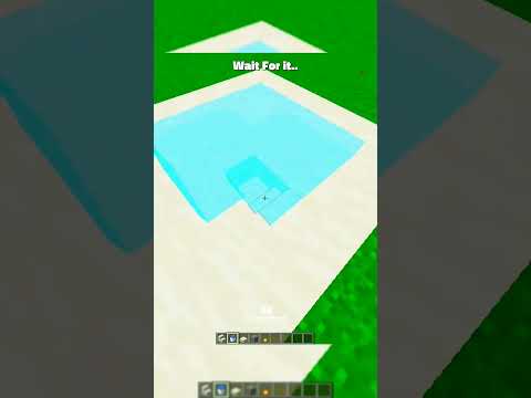 "Minecraft Fountain Transformation: Epic Time Changes!" #shorts