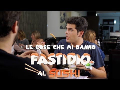 The THINGS that bother me at SUSHI