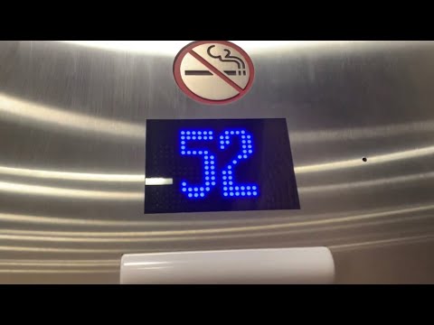 AMAZING Kone Highrise Minispace traction elevators @ Downtown Fifth west tower in ParkWest Miami, FL