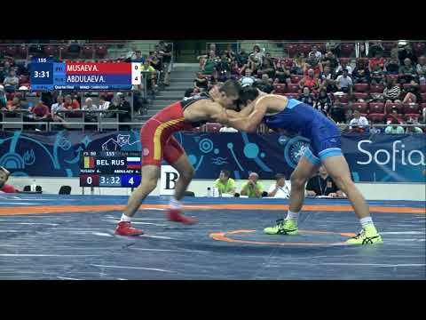 1/4 FS - 60 kg: A. MUSAEV (BEL) v. A. ABDULAEV (RUS)