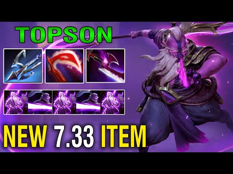 Topson - [Void Spirit] Mid NEW 7.33 Update First Item Harpoon 17Kill | Dota 2 Pro Gameplay