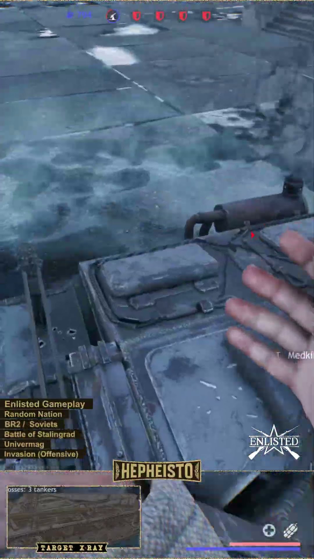 Assaulter eliminates Panzer III N "Stalingrad" with TNT Charge