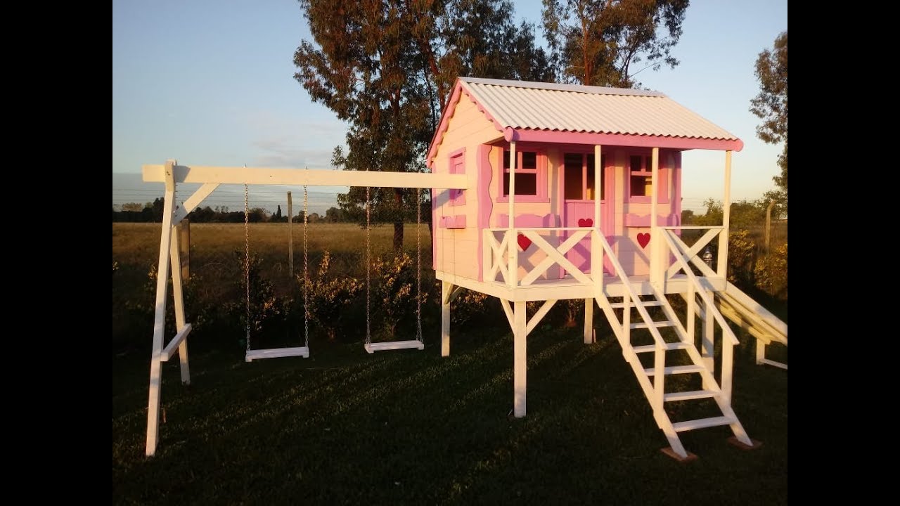 Casitas De Madera Para Niñas y Niños 💚 💚