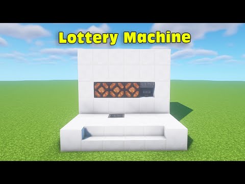 Minecraft: Redstone Lottery Machine Working Build Hack (Easy)