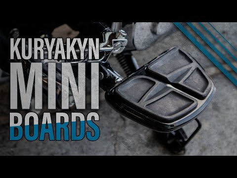 Installing Kuryakyn Kinetic Mini Boards on my Harley-Davidson