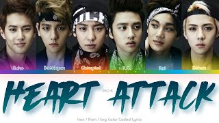 Download lagu EXO-K (엑소케이) Heart Attack Color Coded Lyrics (Han/Rom/Eng) mp3