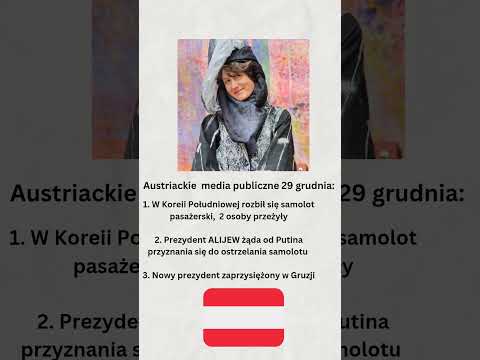 Austriackie media publiczne 29 grudnia